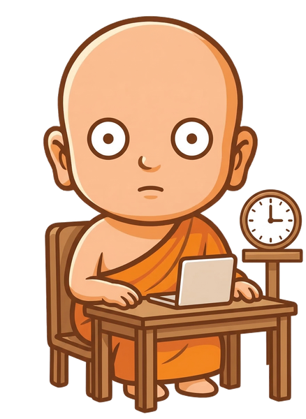 Bodi frozen at desk staring blankly at laptop